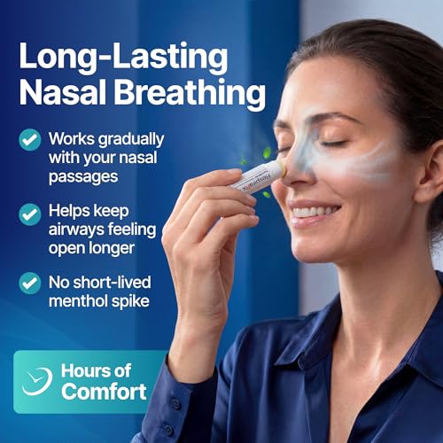 Image of Nasal Stick for Adults | Cooling Comfort | Easy-to-Use Pocket Size | Day & Night Use | Pack of 1