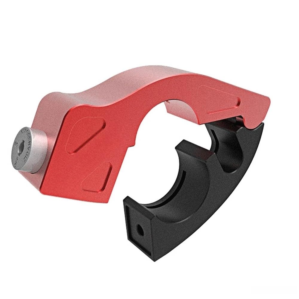 Lucchetto Blocco allarme moto Avviso disco bici Manubrio di sicurezza Maniglia del freno che imita il furto antifurto Blocca Disco(UM-A2-Alarm- Blue)