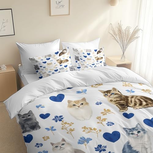 Love Heart Pattern Romantic Design Duvet Cover Toddler Size 40