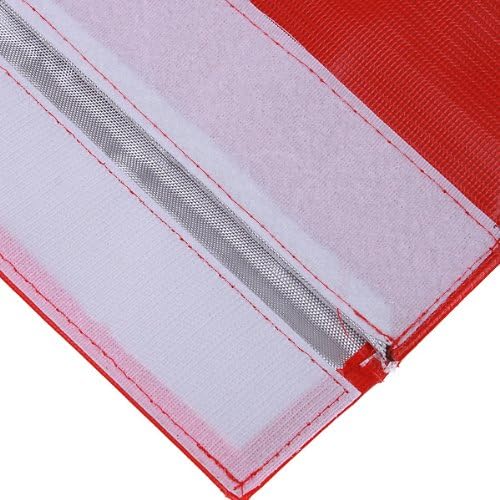 KINGZER Lipo Battery Safety Guard Charge Bag Blast-Proof Fireproof Red