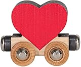 Maple Landmark NameTrains Red Heart - Made in USA