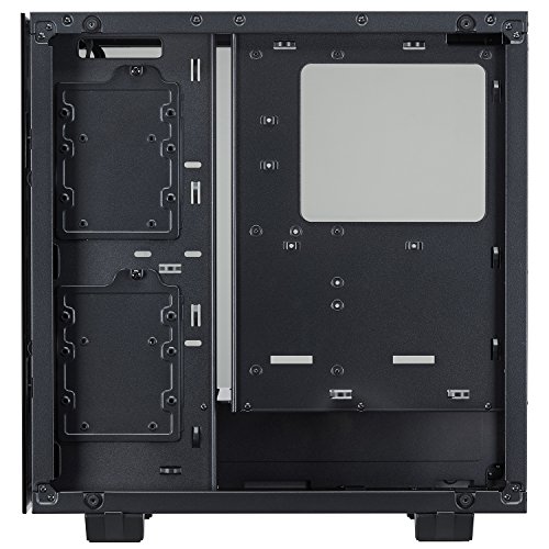 FSP ATX Mid Tower PC Computer Gaming Case with 3 Tempered Glass Panels and 5 RGB Lighting Modes (CMT510)