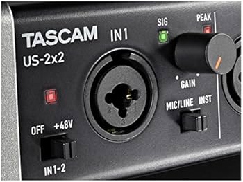 Amazon.co.jp: TASCAM オーディオ/MIDIインターフェース US-2X2