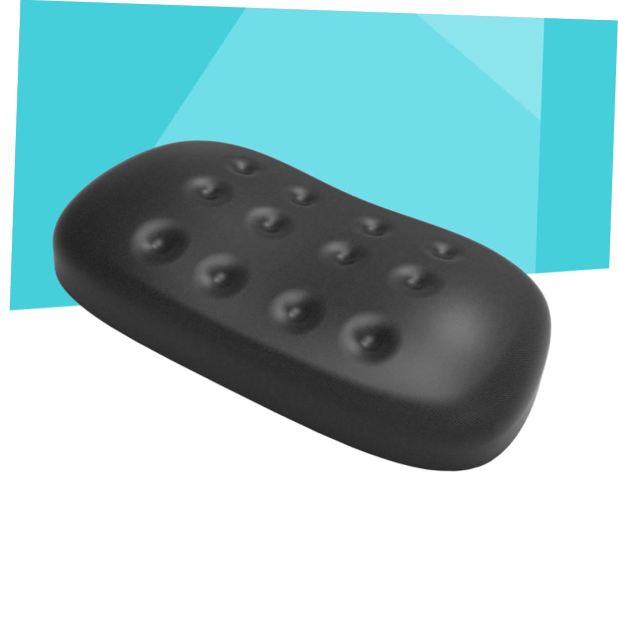 NUOBESTY Poggiapolsi Ergonomico Per Mouse in Memory Foam 3 Pezzi Per Computer Poggiapolsi Ergonomico Nero