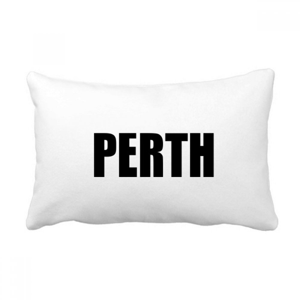 Oreiller de canapé Perth Australie le cadeau idéal multicolore pour passionnés de voyage