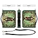 Attractive Print Bible Cover with Bonus Bookmark Retro Solemn Style Bible Cover Case for Women with Handle Zipper Large Lightweigh Scripture Book Study Accessories