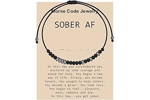 Morse Code MAOFAED Jewelry Inspirational Gifts