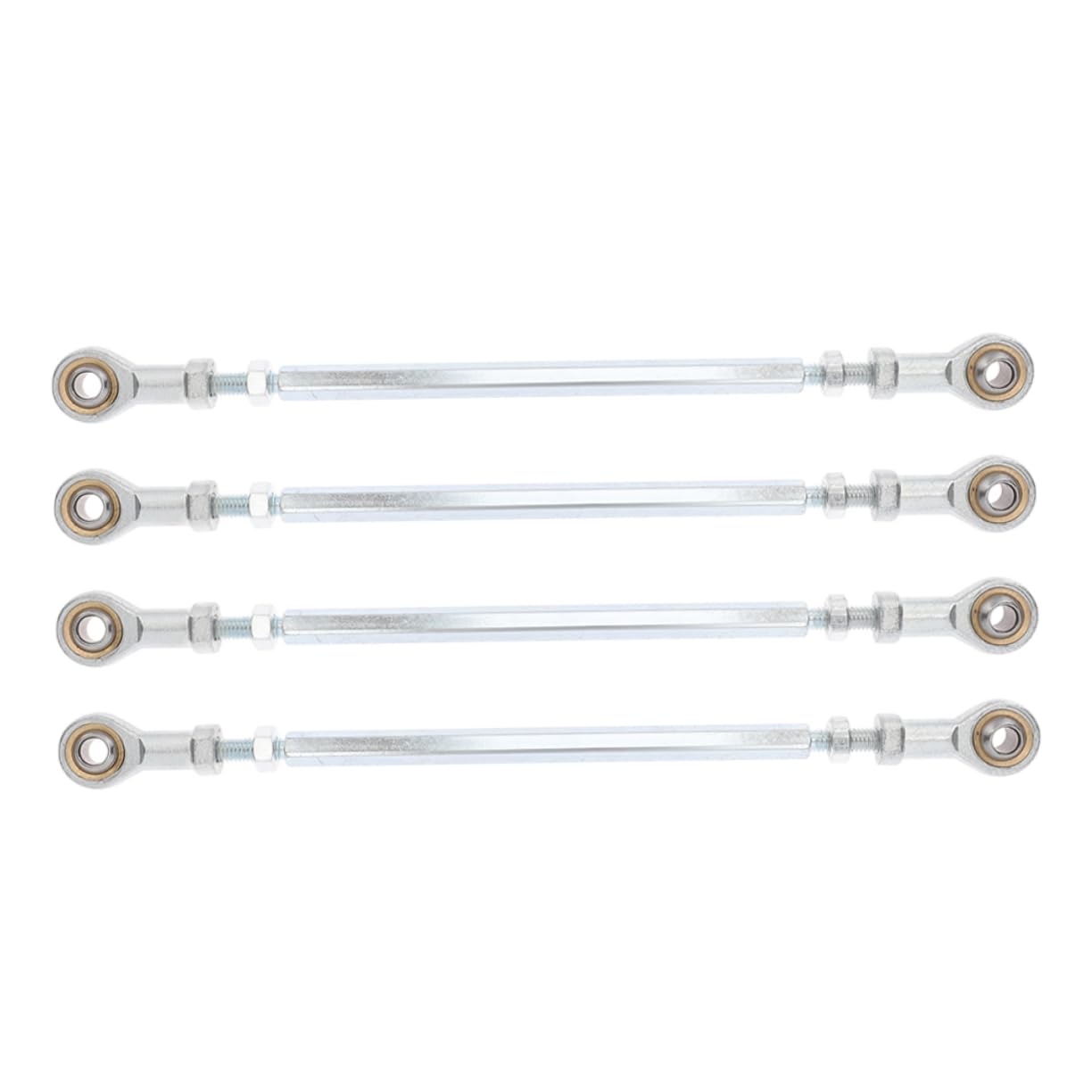 Alipis 4 Piezas Conjunto Barra de Dirección para Atv Kit de Articulación y Rodillos de Dirección Accesorios para Vehículos Inoxidable Alta Durabilidad y Rendimiento Óptimo