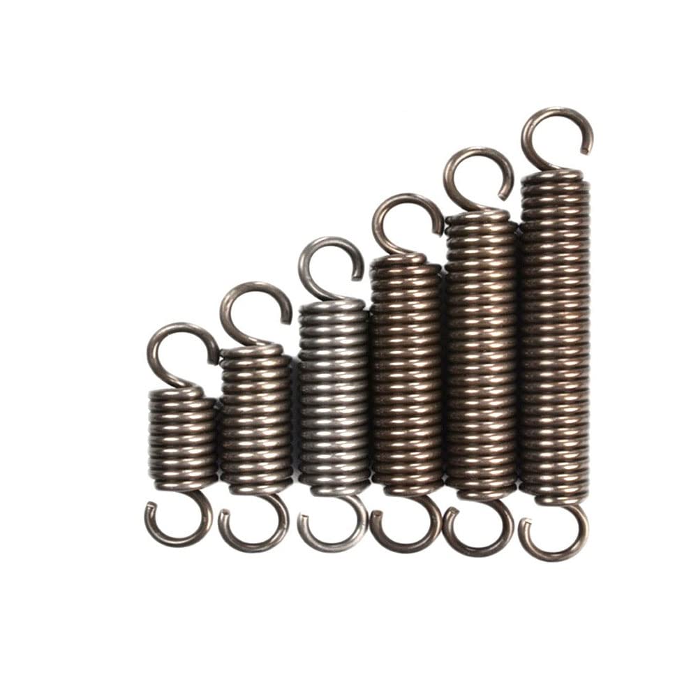 1PCS Expansion Springs Extension Tension Spring Wire Diameter 2.0mm,OD 12mm,Length 80mm