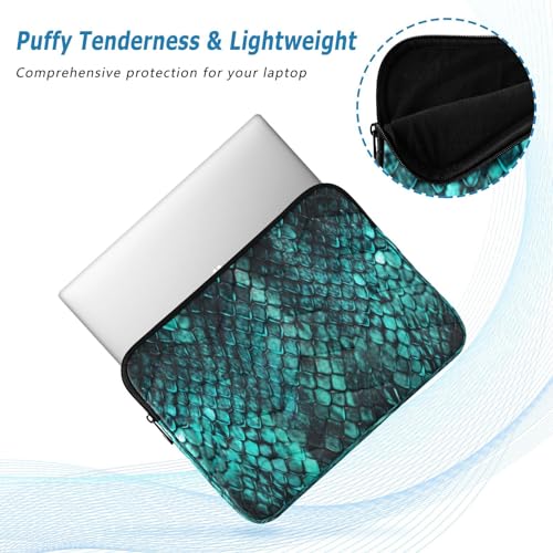 Funda para portátil de 13-14 pulgadas impermeable con patrón piel de serpiente miniatura 5