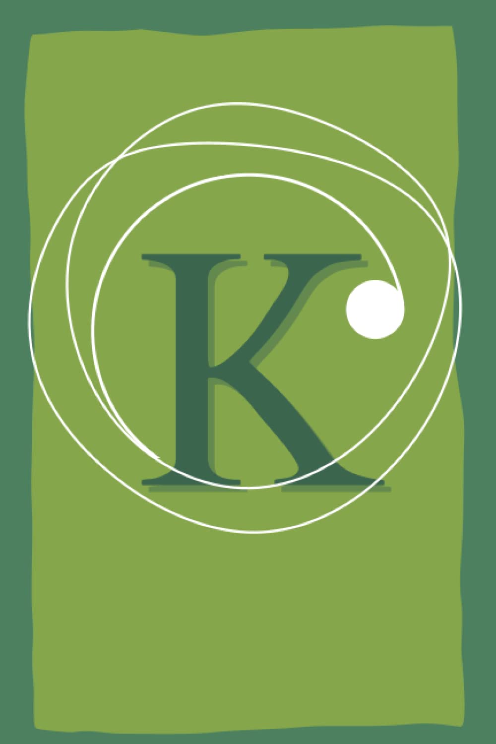 Independently published Daily Journal - Personalised Letter K