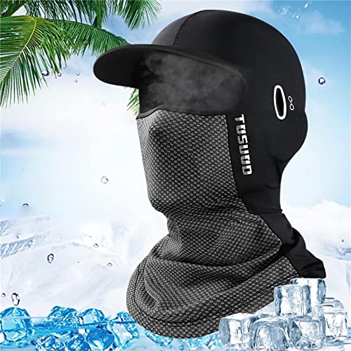 Protetor Solar Bandana - Chapéu da capa de Sun - Bandana de pescoço co proteção UV, boné forro de se