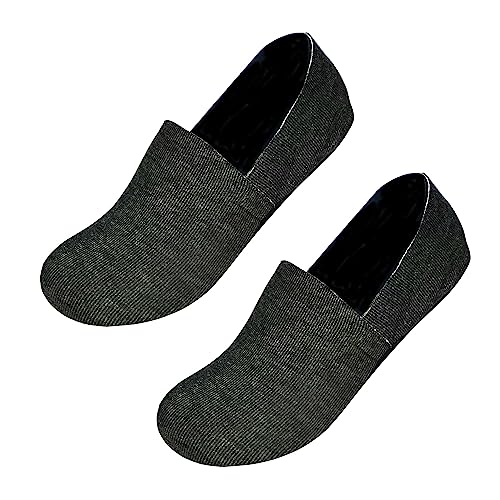 Image of No Show Cushion Lounge Slipper Sock for Women with Anti-Skid Bottom and Heel Grippers