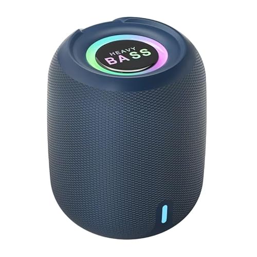 HEAVY BASS Bluetooth Speaker, Portable Speaker with FM Radio, 8W
