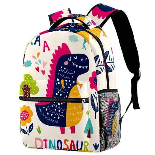 Sacs d'école pour hommes femmes avec motif licorne et cupcake fun