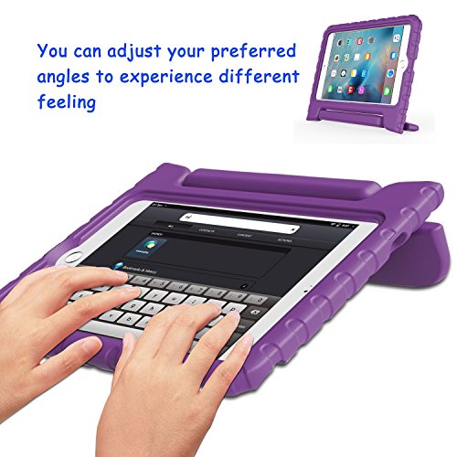 Lefon Kids Case Shockproof For Ipad Mini 5/4/3/2/1, Ipad Mini 4Th Generation Case For Kids, Convertible Handle Light Weight Super Protective Stand Cover Case For Ipad Mini 5Th Gen 7.9 Inch #TOP3