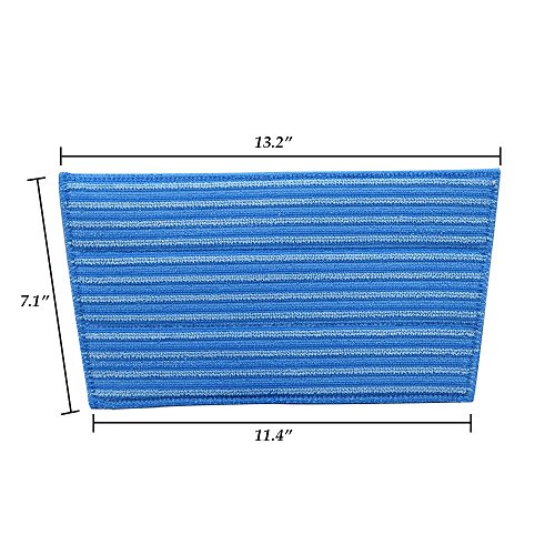 Haan Rmf-4X Ultra-Clean Pads, Ultra-Microfiber Steam Cleaning Pads For All Fs, Si And Ms Series Steamers; 4 Pack #TOP1
