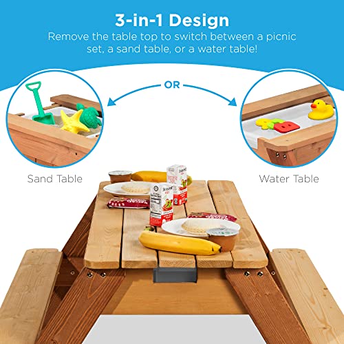 Best Choice Products SKY6357 Kids 3-In-1 Sand & Water Table thumb #1