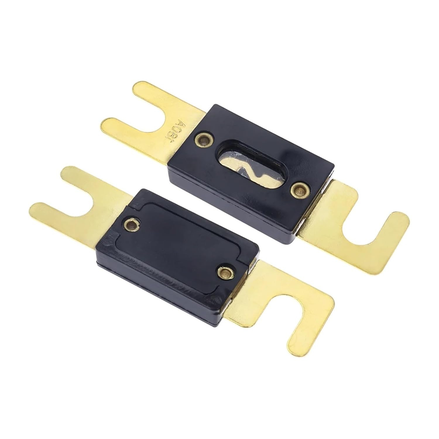 Fuse Holder ANS-800 32V 30-500 AMP Car Box Bolt-on Automotive Big Fork Bolt(125A)