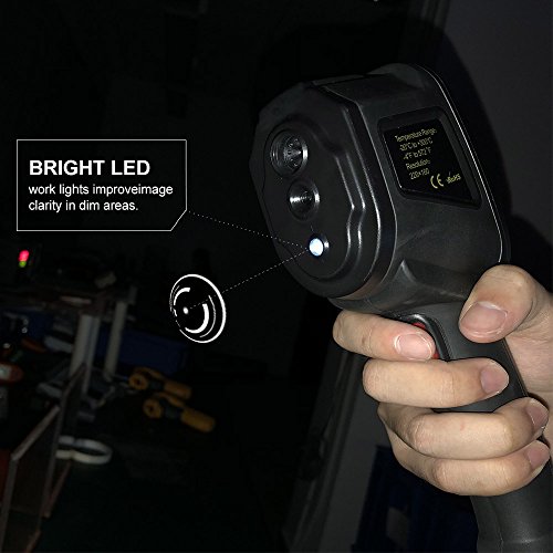Thermal Imaging Camera-Handheld Infrared Camera with Real-Time Thermal Image,Infrared Image Resolution 220 x 160-Temperature Measurement Range -20°C-300°C,IR Thermal Imager,Hti-Xintai - Thumbnail 4