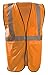 OccuNomix ECO-GC-OL/XL High Visibility Value Mesh Standard Hook & Loop Vest, Class 2, 100% ANSI Polyester Mesh, Large / X-Large, Orange