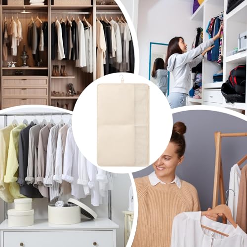 Bolsas para ropa de armario para evitar arrugas con compartimentos grandes 5