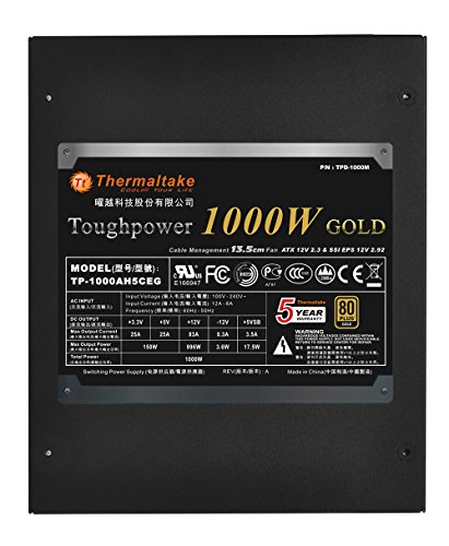 Build My PC, PC Builder, Thermaltake Toughpower 1000