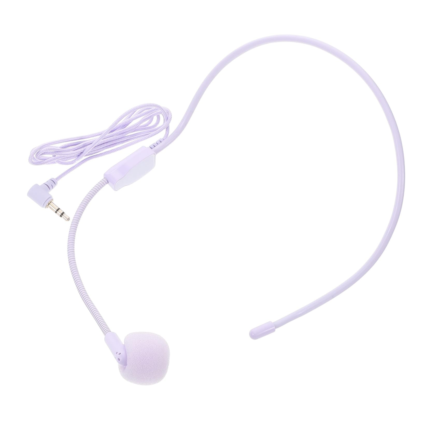 DECHOUS Headset Microphone for Musical Instruments Wired Earset Condenser Mic with Feedback Suppression Reliable Audio Transmission Stylish Design for Teaching Fitness and Tour Guides