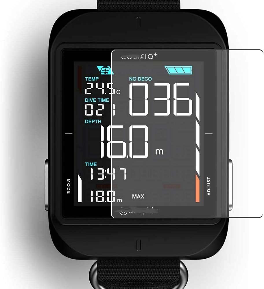 Puccy 3 Screen Protector Film, compatible with Deepblu Cosmiq Plus Watch Computer TPU Guard （ Not Tempered Glass Protectors ） new version