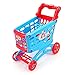 Suzanne Carrello della spesa Giocattolo Carino Divertente Bambini Carrello Giocattolo Blu Rosso
