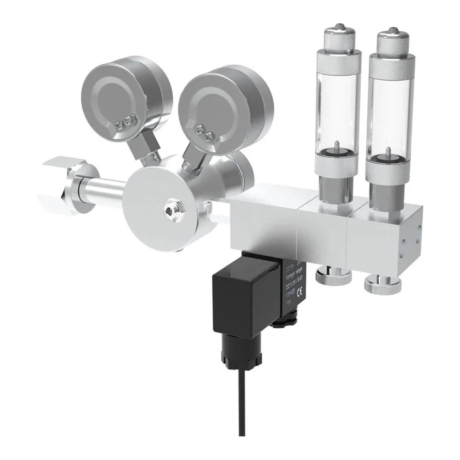 Pro Acuario CO2 regulador solenoide válvula de Cilindro Alto Accesorios Equipo de pecera Reductor de dióxido de Carbono