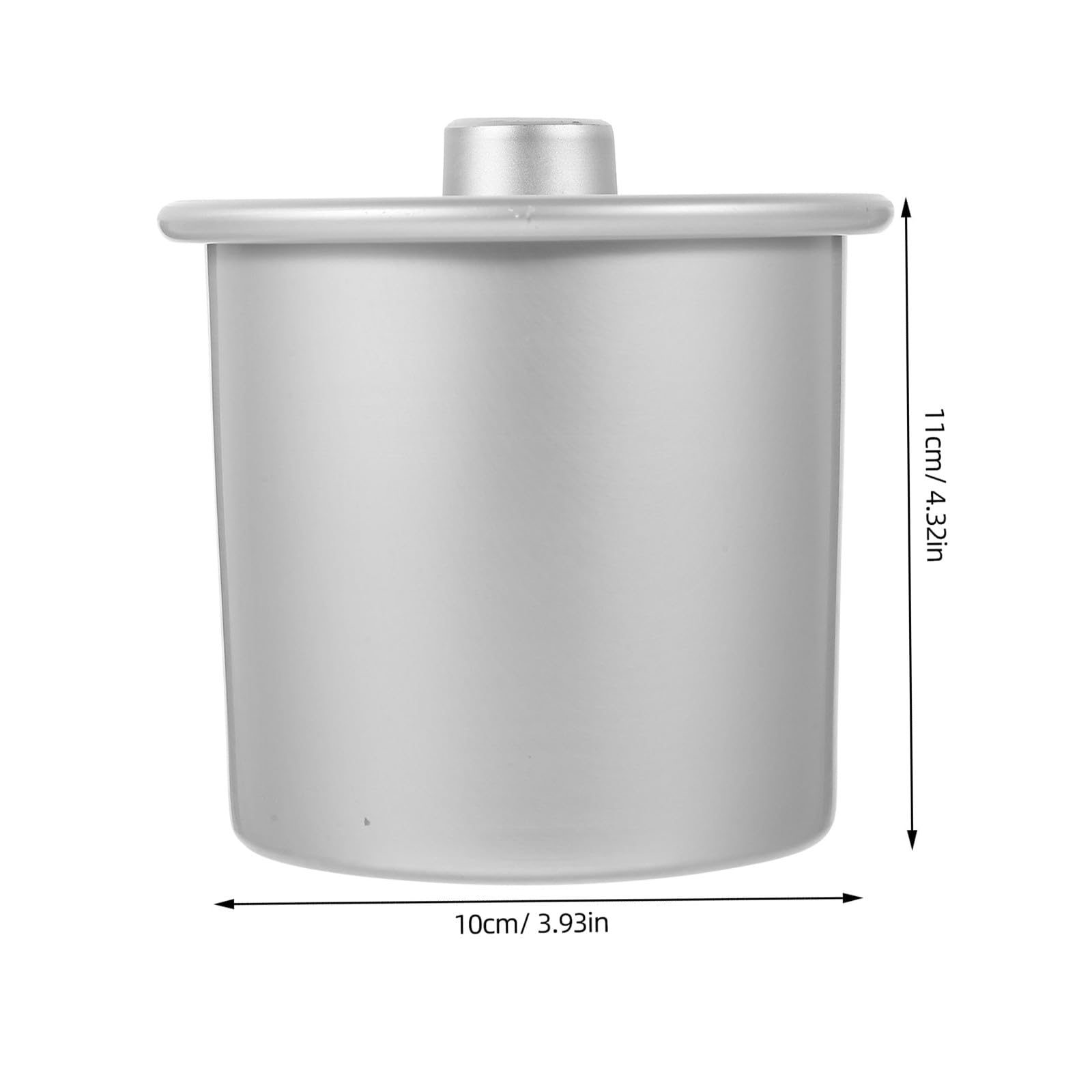 Juego de Moldes Metálicos para Pasteles Redondos de Aleación de Aluminio con Fondo Desmontable, Fácil de Limpiar y Seguro para Horno, Adecuado para Casa o Tienda de Pasteles