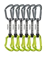 EDELRID Expressset Pure Set Sixpack, 10 cm, Slate-Oasis (627)