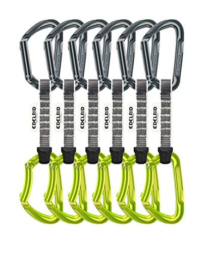 EDELRID Expressset Pure Set Sixpack, 10 cm, Slate-Oasis (627)