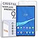 REY Protector de Pantalla para Tablet Lenovo Smart Tab M10 FHD Plus 10,3" TB-X606FA, Cristal Vidrio Templado Premium