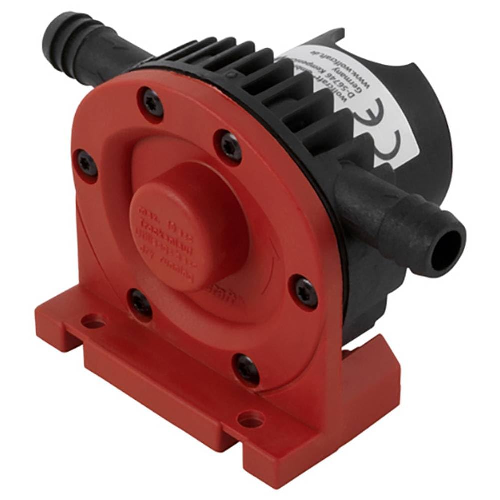Wolfcraft 2202000 Matkap Pompası/Kendiliğinden Emilen Su Pompası, Kırmızı