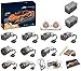 Produktbild Mould XUOO 13090 Motorstromversorgungsmodul 2.4g Rc, 9 Motoren, Lithiumbatteriebetriebene Motorstromversorgung Für Technic Mclaren P1 Kompatibel Mit Lego 20674