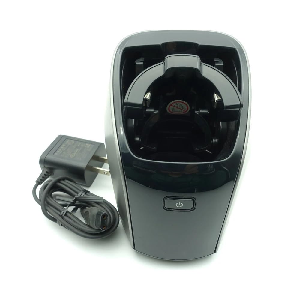 Base De Carga For Maquinilla De Afeitar RQ1000, Compatible Con Philips,RQ1050 RQ1055 RQ1060 RQ1065 RQ1075 RQ1080 RQ1085 RQ1090 RQ1095(US plug and base)