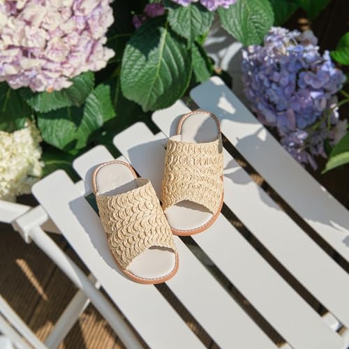 Image of THEE BRON Girls Cute Slip-On Slippers Stylish Sandals for Toddlers & Kids