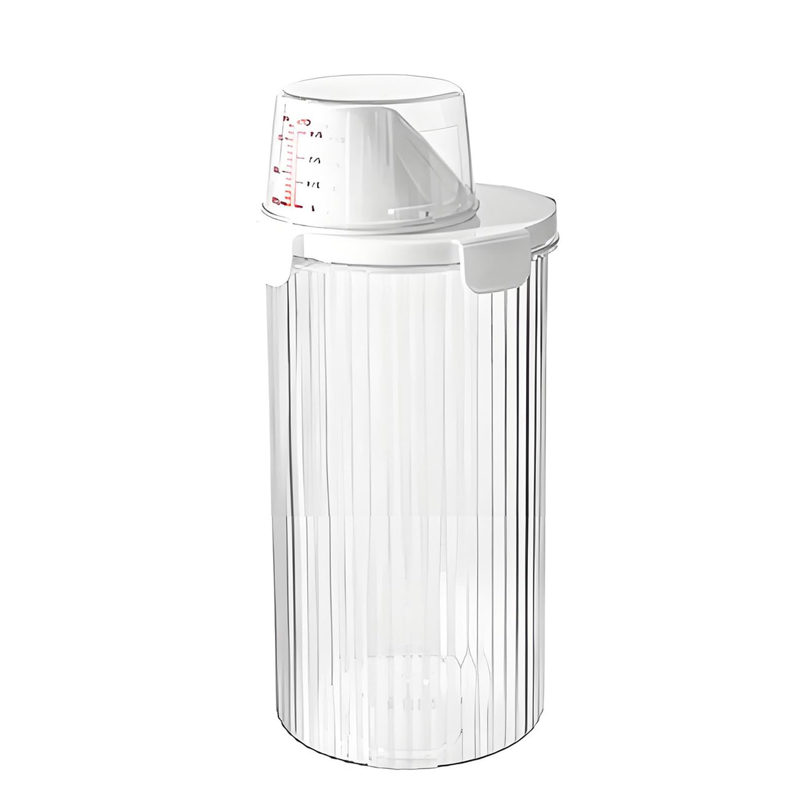APGLSXY Food Grade Storage Canister with Clear Body for Easy Content Identification Tight Food Storage Jar