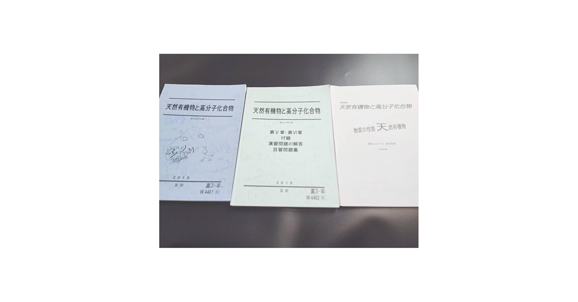 駿台　天然有機物と高分子化合物　プリントフルセット　山下先生　河合塾　鉄緑会 駿台 山下先生 天然有機物と高分子化合物 配布プリントフル