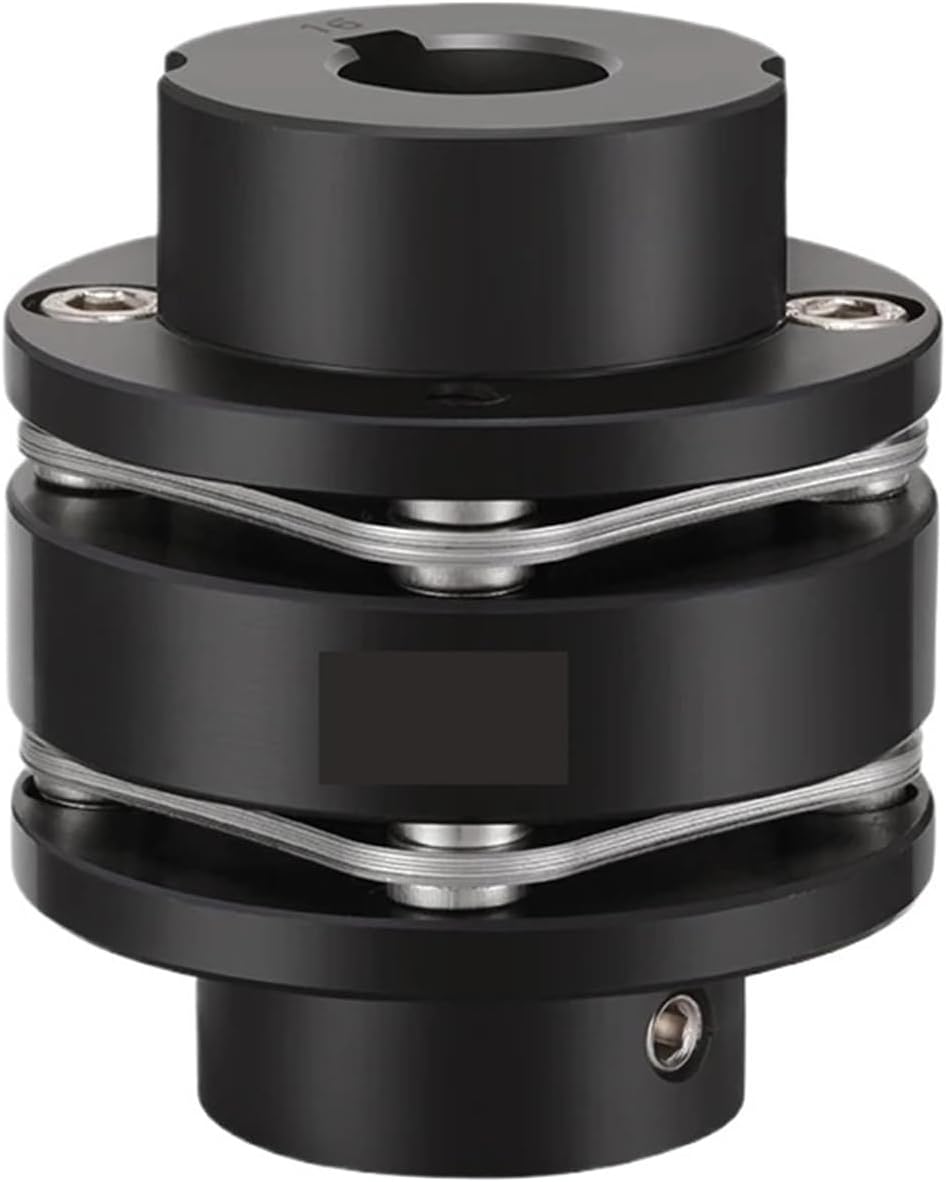 Flexible Coupler GMT-68-75 Steel Stepped Double Disc Coupling Keyway Series Shaft Coupler(28-28)