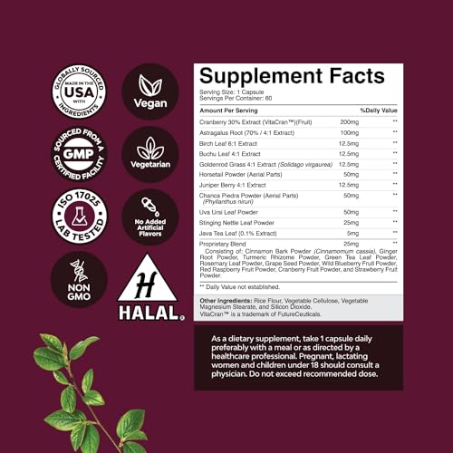 Natures Craft LE Anse Detox & Repair With Stinging Nettle Uva Ursi And Astragalus For Kidney And Bladder Health thumb #1