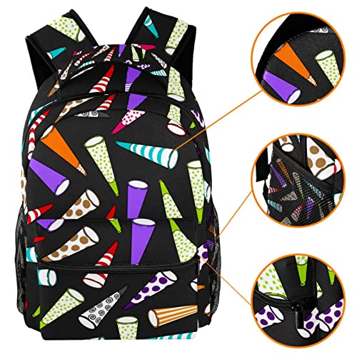 Mochila para portátil de hombre y mujer bolsa de viaje estampada ligera 3
