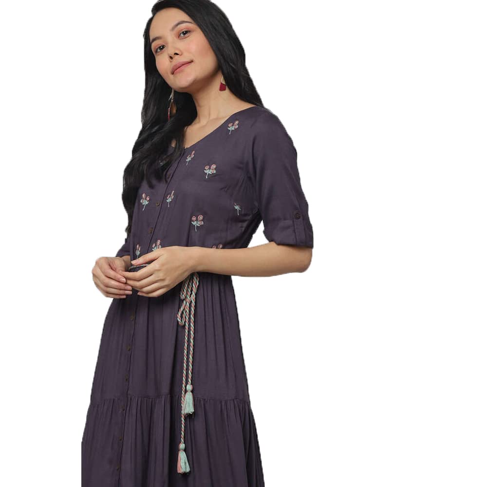 knee length dresses for ladies Women's Bamboo Rib-Knit Boyfriend Sleep Dress