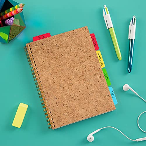 Image of Avery Margin Ultra Tabs, 2.5 inch x 1 inch, Repositionable, 72 Tabs | For Marking Pages in Books and Planners, Clear Film Tabs, 2-Side Writable, Smudge-Resistant, Fits Within Margins
