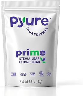Prime Stevia Extract Powder, Stevia Blend, Non-GMO, Bulk Ingredient, 1 Kg