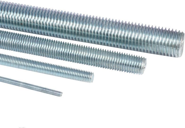 Screw Rod Boom National Standard Suspender Threaded Suspender Galvanized Lead Screw - (Length: 28mm, Color: Light Grey)