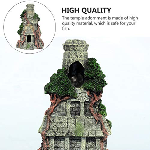 Ibasenice Acquario Decorazione della Resina Fish