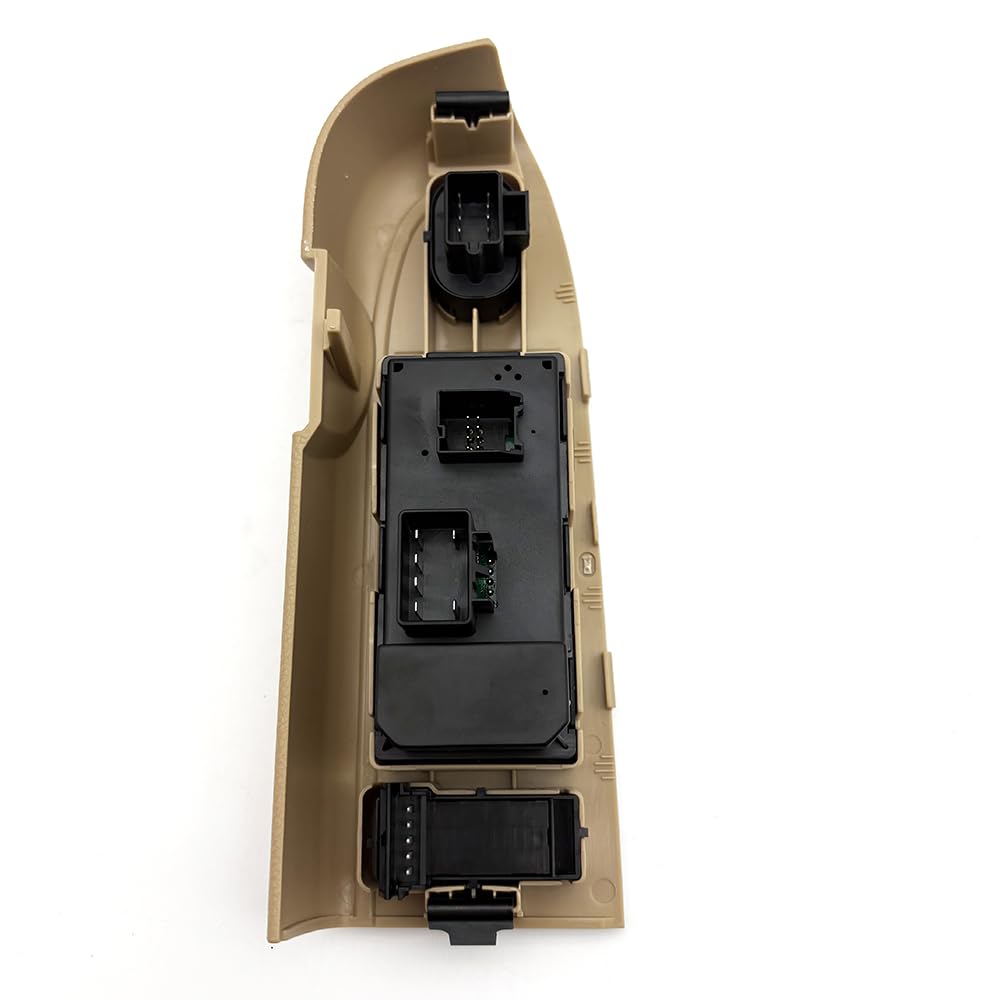 OE 22968506 20945129 Master Power Window Switch Driver Side Fit for 2010-2013 Chevry Silverado & GMC Sierra Without Power Folding Mirrors Beige